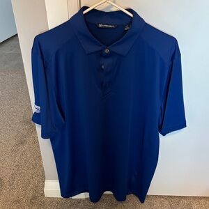 Cutter & Buck Royal Blue Short-Sleeve Performance Polo Cadillac logo , men’s L